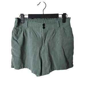 Pink Lily Womens Shorts Size S Green High Waist‎ Casual Summer